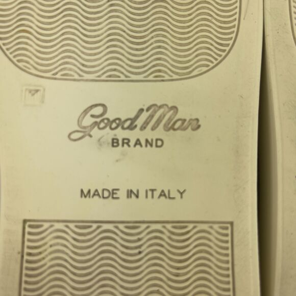 Good Man Mens Size 9 Brand Edge Grey Suede Low Sneaker Italy Shoes - Picture 8 of 10